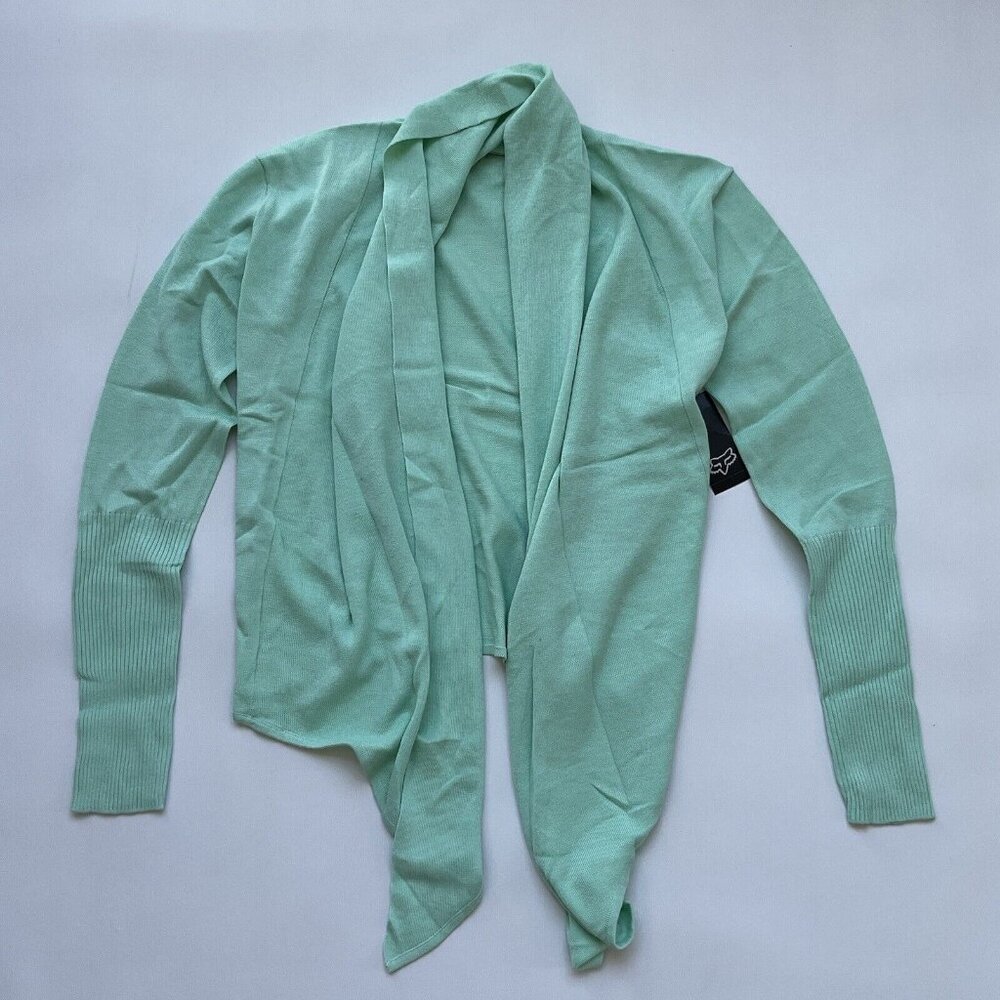 $59 Fox Racing Women's Axle Cardigan In Mint Size M